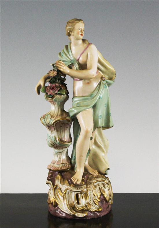 A Meissen porcelain figure