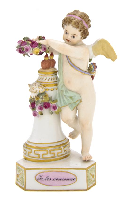 A Meissen Porcelain Figure Je les