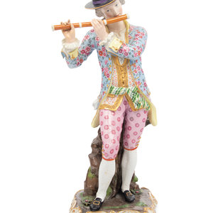 A Meissen Porcelain Figure Late