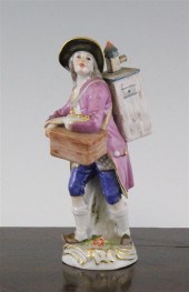 A Meissen porcelain figure of