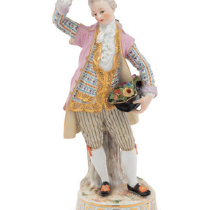 A Meissen Porcelain Figure of a