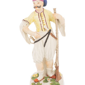 A Meissen Porcelain Figure of a