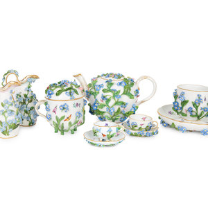 A Meissen Porcelain "Forget Me Not"