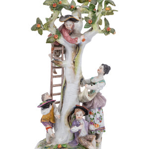 A Meissen Porcelain Group of