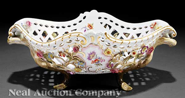 A Meissen Porcelain Polychrome