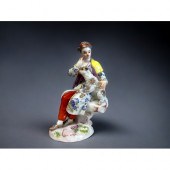A MEISSEN PORCELAIN 'SHEPHERDE