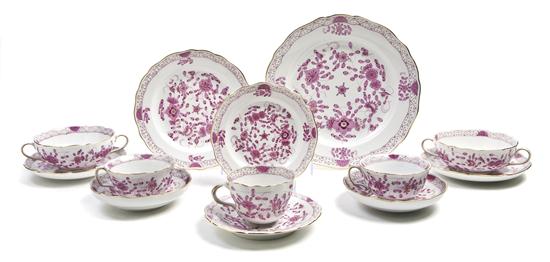 A Meissen Porcelain Table Service