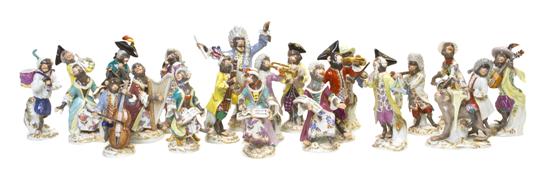 A Meissen Porcelain Twenty-Two