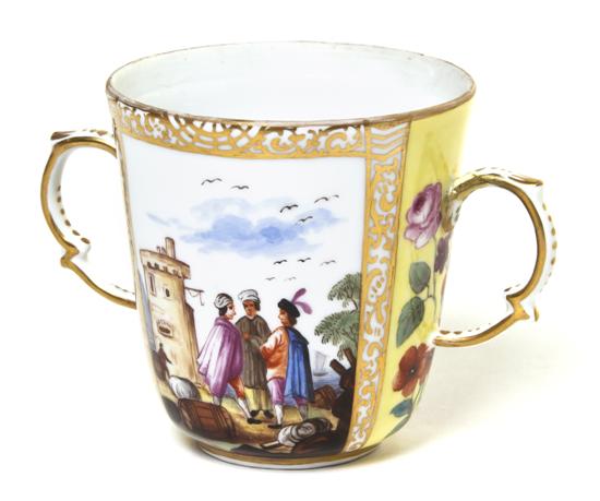 *A Meissen Porcelain Two-Handled