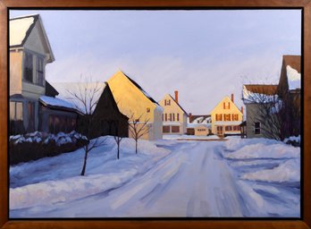 A Melissa A. Miller oil on canvas