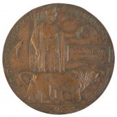 A MEMORIAL PLAQUE TO 2. LIEUTE