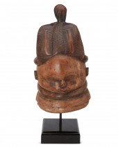 A MENDE WOMAN'S HELMET MASKA M