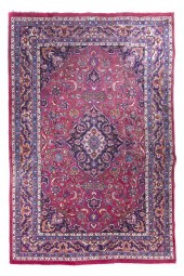 A Meshad Wool Rug circa 1970 h