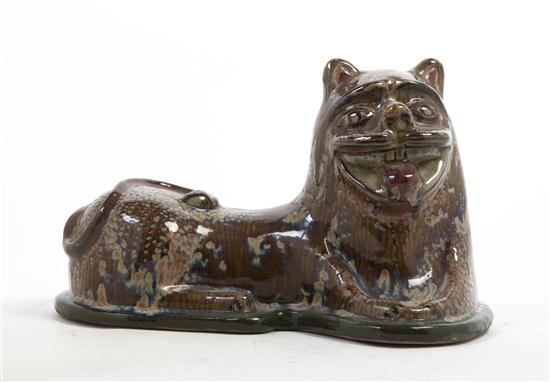 * A Mexican Ceramic Lion Jorge