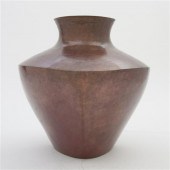 A Mexican Copper Vase Abdon Pu