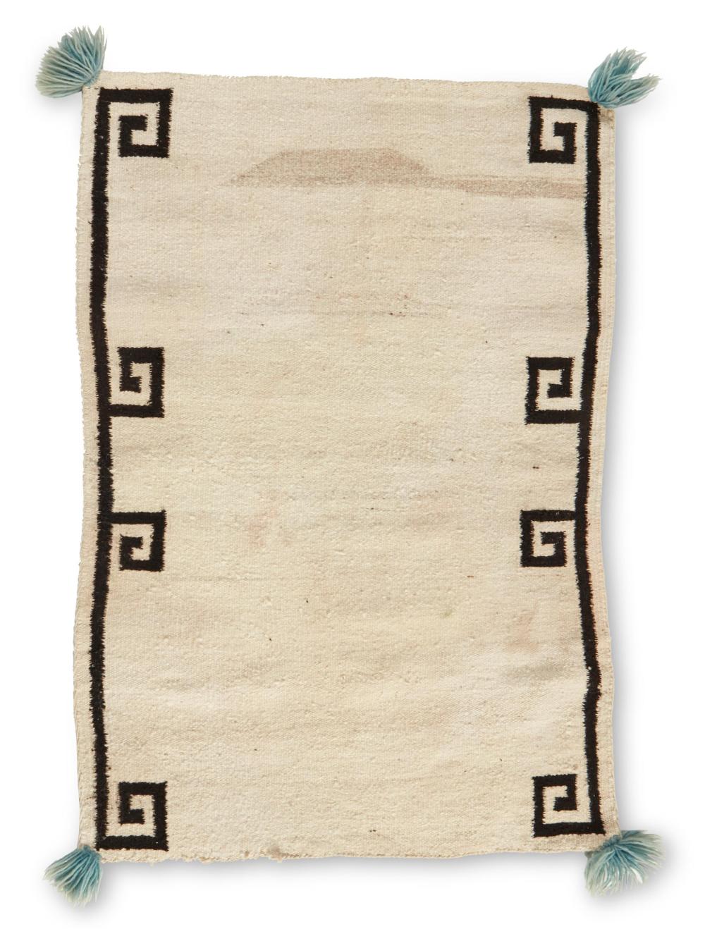 A MEXICAN DOUBLE SADDLE BLANKETA