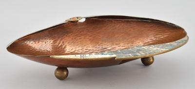A Mexican Metal Hand Wrought Bowl