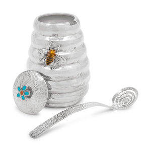 A Mexican Silver, Enamel and