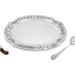 A Mexican Silver Platter Maciel,