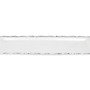 A Mexican Silver Serving Tray