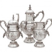 A Mexican Silver Three-Piece C