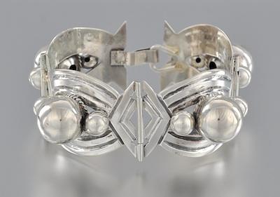A Mexican Sterling Silver Ball