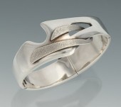 A Mexican Sterling Silver Bang