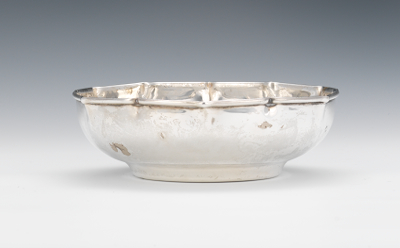 A Mexican Sterling Silver Bowl by