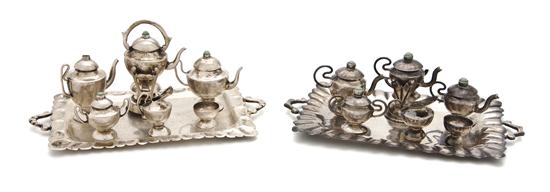 A Mexican Sterling Silver Miniature