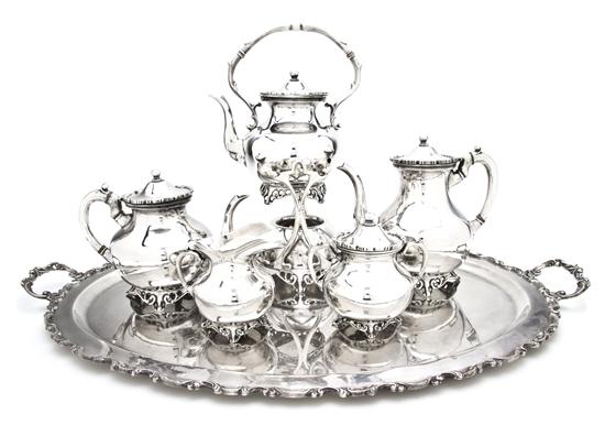 *A Mexican Sterling Silver Tea