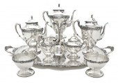A Mexican Sterling Silver Tea