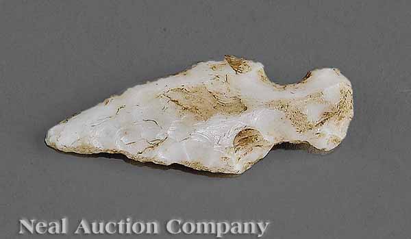 A Mezcala Carved Stone Arrowhead c.