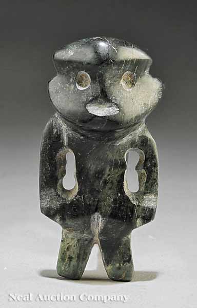A Mezcala Carved Stone Figure of