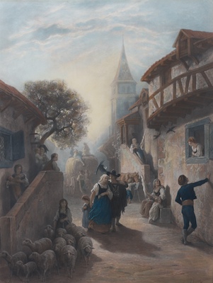 A Mezzotint After Gustave Dore