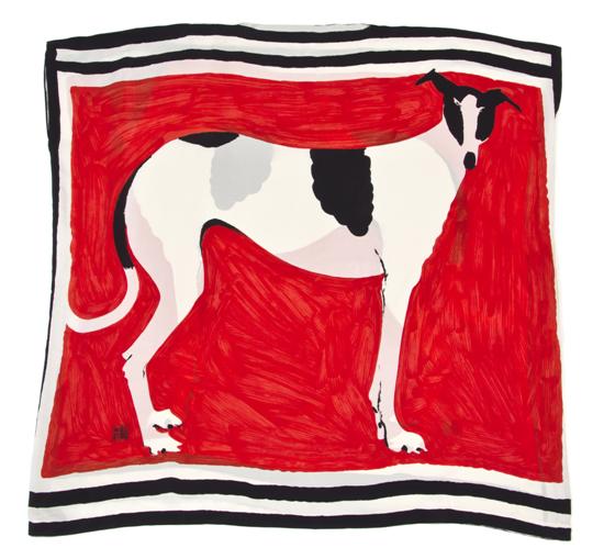 A Michaele Vollbracht Silk 'Dog'