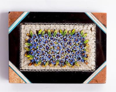 A micro mosaic paperweight,