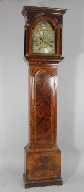 A mid 18th century walnut eigh