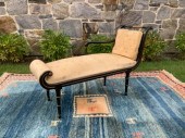 A mid 20th C. black lacquered