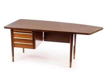 A Mid Century Danish teak wood desk