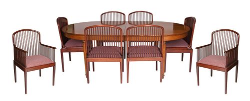 A MID-CENTURY MODERN WOOD DINING