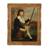 A MID-GEORGIAN PORTRAIT OF A Y