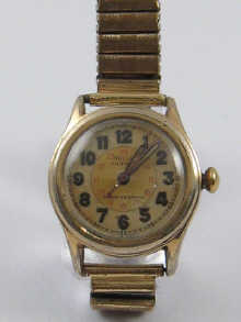 A mid size gold plated Rolex ''