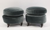 A MIDCENTURY PAIR OF UPHOLSTER