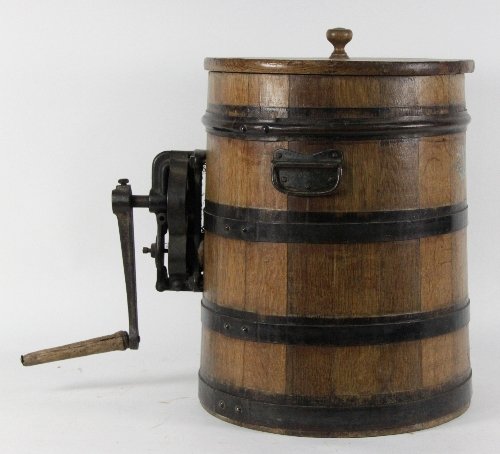 A Miele washing machine of coopered