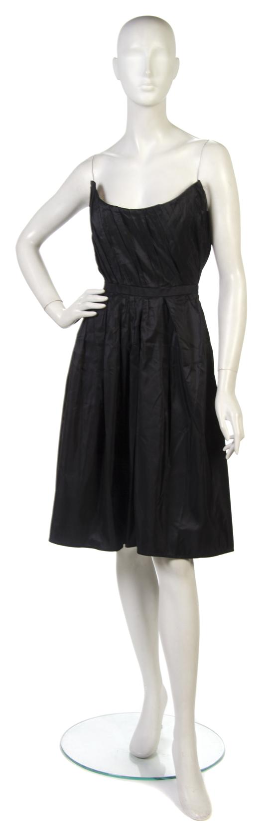 A Mila Schon Black Silk Cocktail