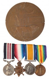 A MILITARY MEDAL 1914/15 TRIO