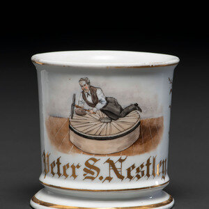 A Mill Stone Dresser's Porcelain
