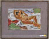 A. MINEWSKI, W/P RECLINING FEM