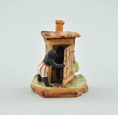 A Miniature Biscuit Porcelain
