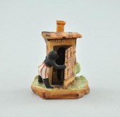 A Miniature Biscuit Porcelain